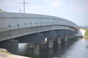 Concrete bridge