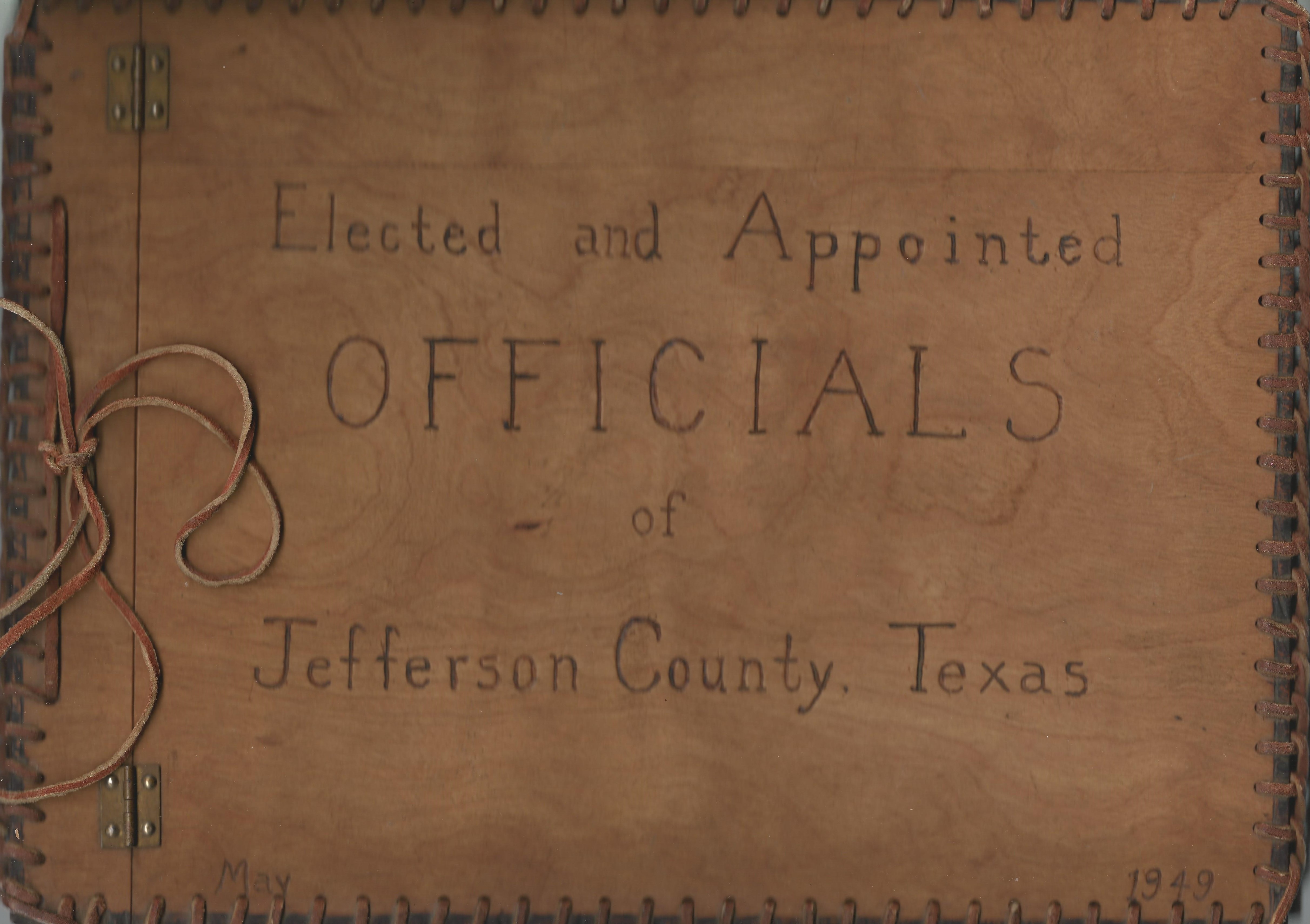 Cover of leather bound journal