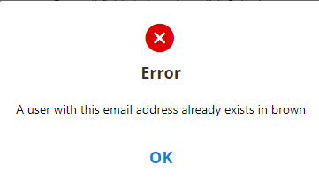 case connect email exists